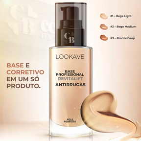 Base Corretiva Profissional Revitalift - Antirrugas