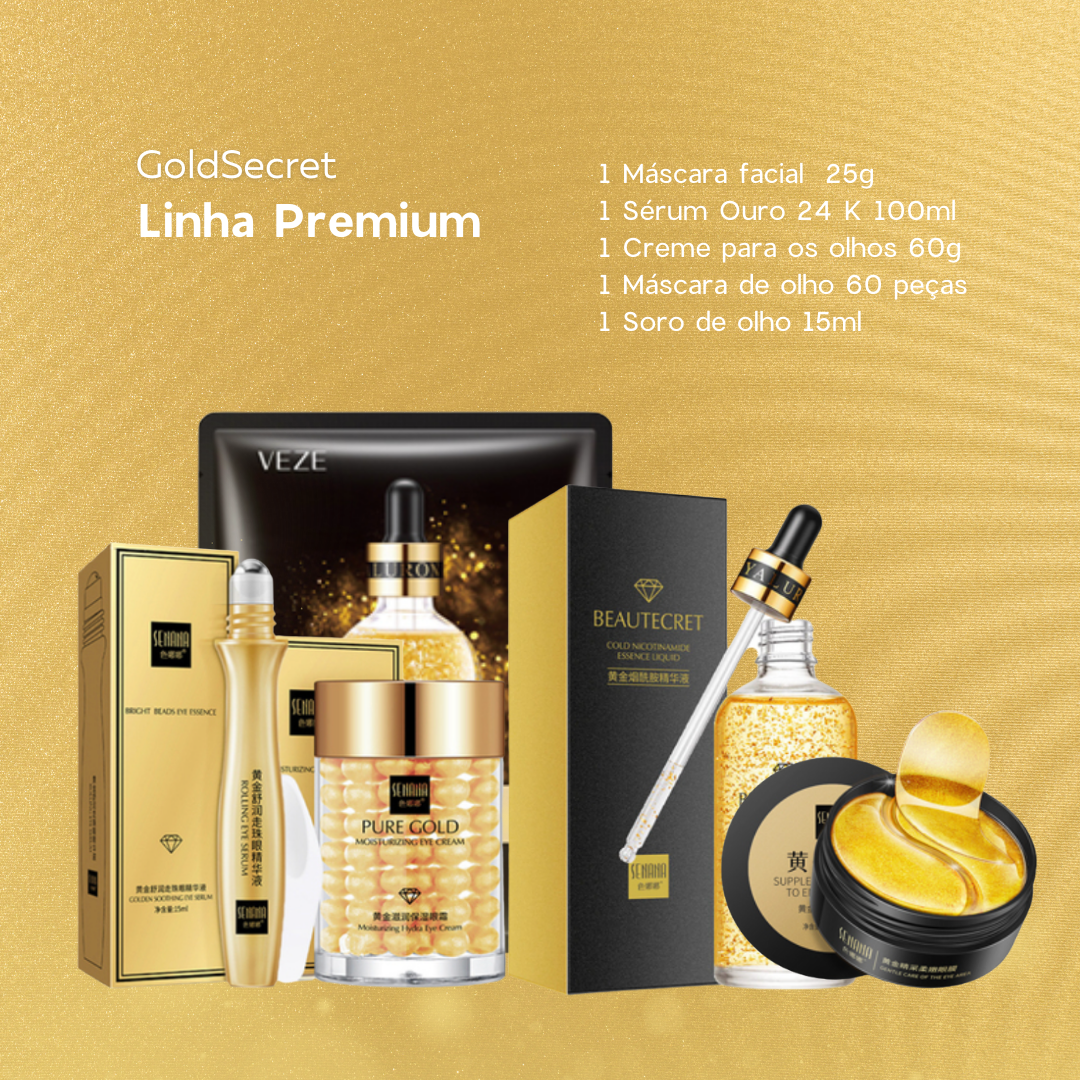 Linha Premium 24k GoldSecret