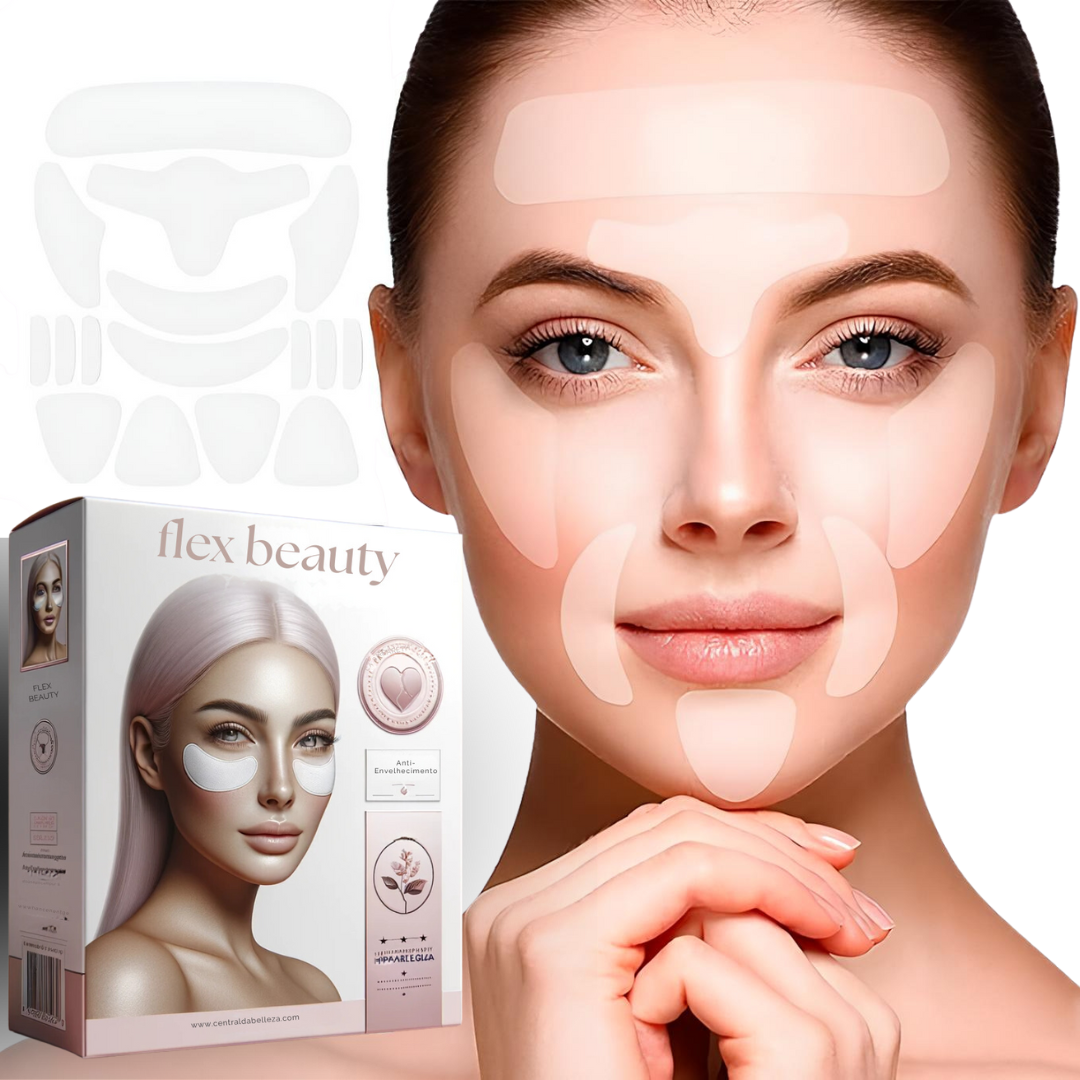 Flex Beauty - Patches reutilizáveis de silicone